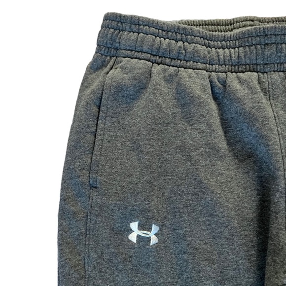 Grey Under Armour Loose Sweats Size Medium - Picture 3 of 8